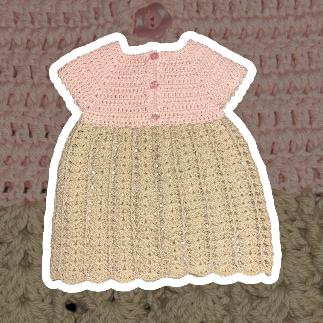 The Aliyah Dress • Ballet Pink • 3-6 Months