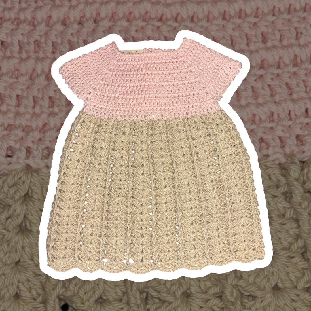 The Aliyah Dress • Ballet Pink • 3-6 Months