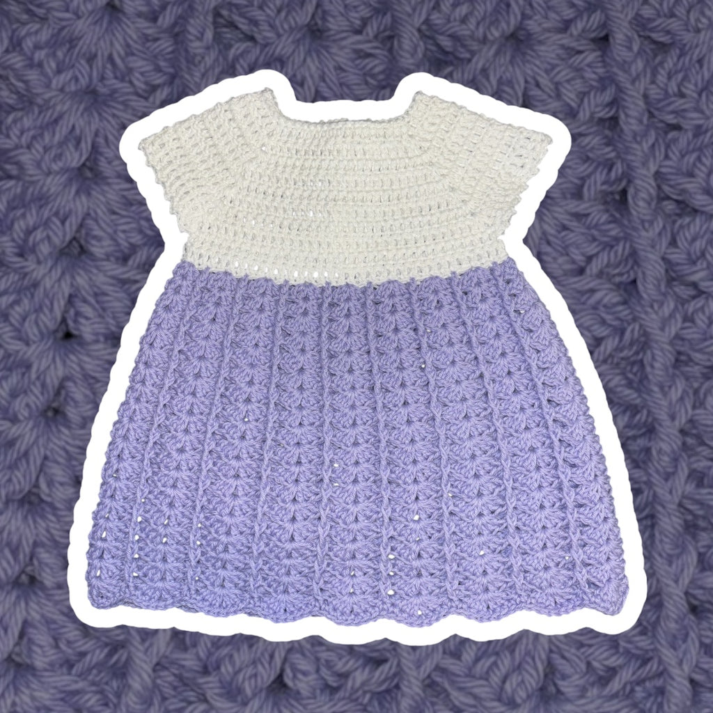 The Aliyah Dress • Pale Lilac • 0-3 Months