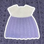 The Aliyah Dress • Pale Lilac • 0-3 Months